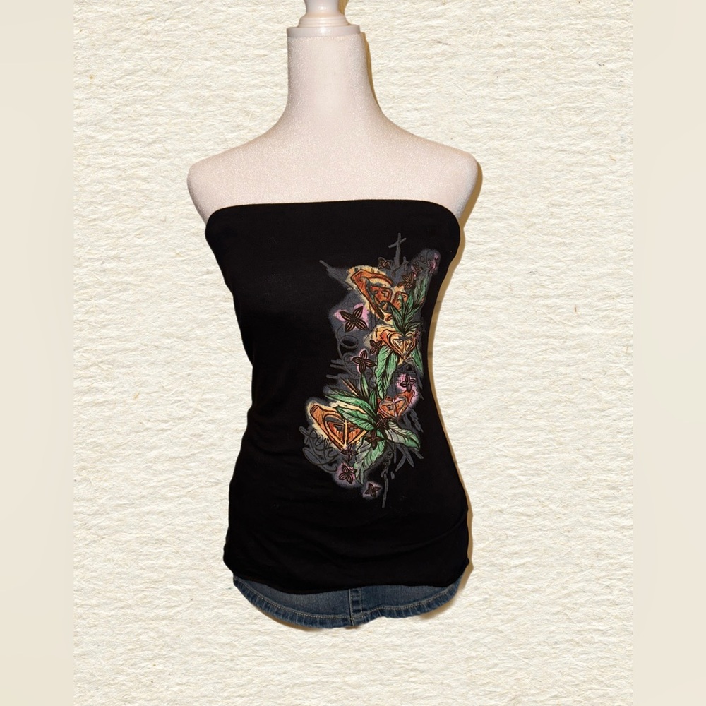 Vintage Y2K Roxy tube top